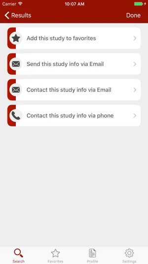 cTrials screenshot 4