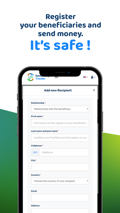 SaveMoney Transfer Screenshot
