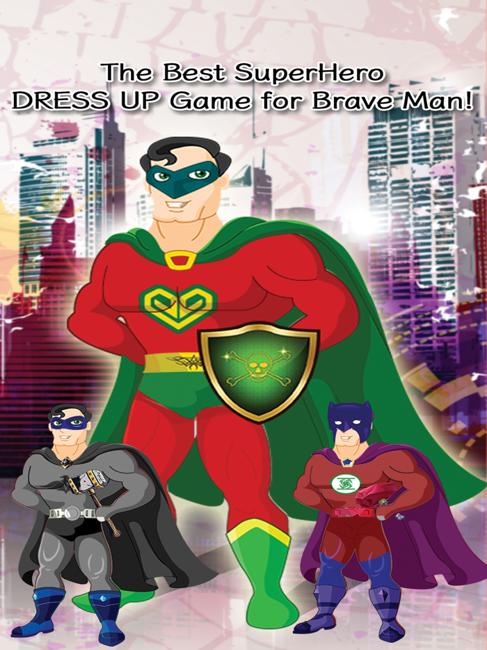 SuperHero Dress Up Create A Character Games