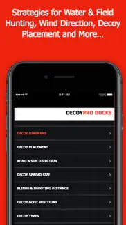 duck hunting spreads & diagrams - duck hunting app problems & solutions and troubleshooting guide - 2