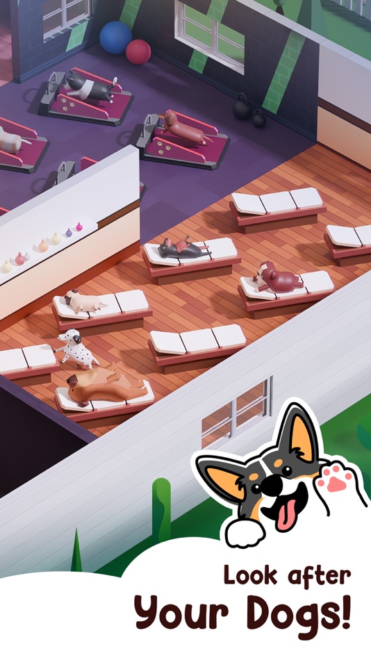 #3. Dog Hotel Tycoon: Pet Game (iOS) Por: Fil Games Ltd