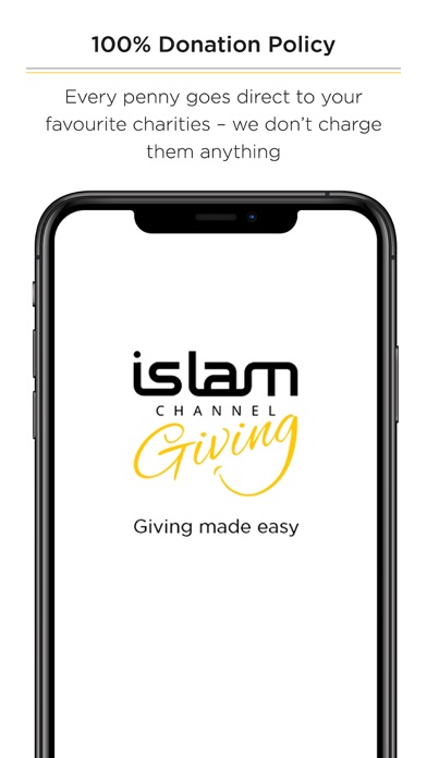 Islam Channel Giving Screenshot