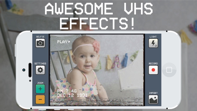 RAD VHS Camera Effects - Retro Video Camcorder