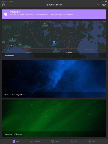 My Aurora Forecast Proのおすすめ画像1