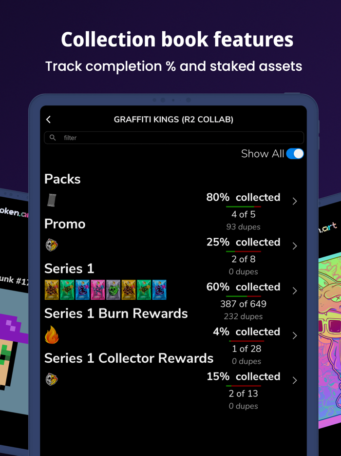 token.art NFT Wallet Viewer