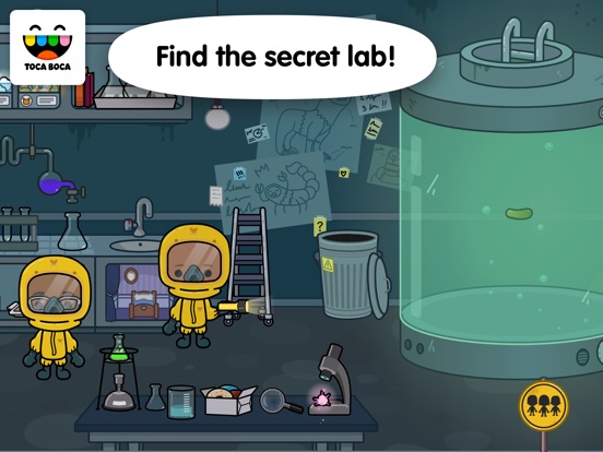 toca hospital secret lab