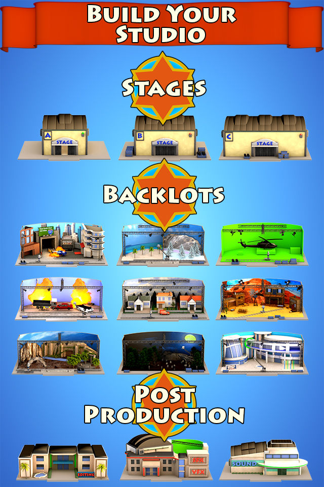 Hollywood Studios Tycoon Game