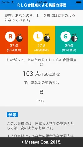 Game screenshot RLG英語テスト apk