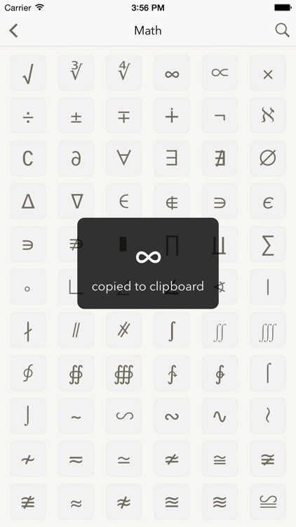 Symbols — special text characters screenshot-4