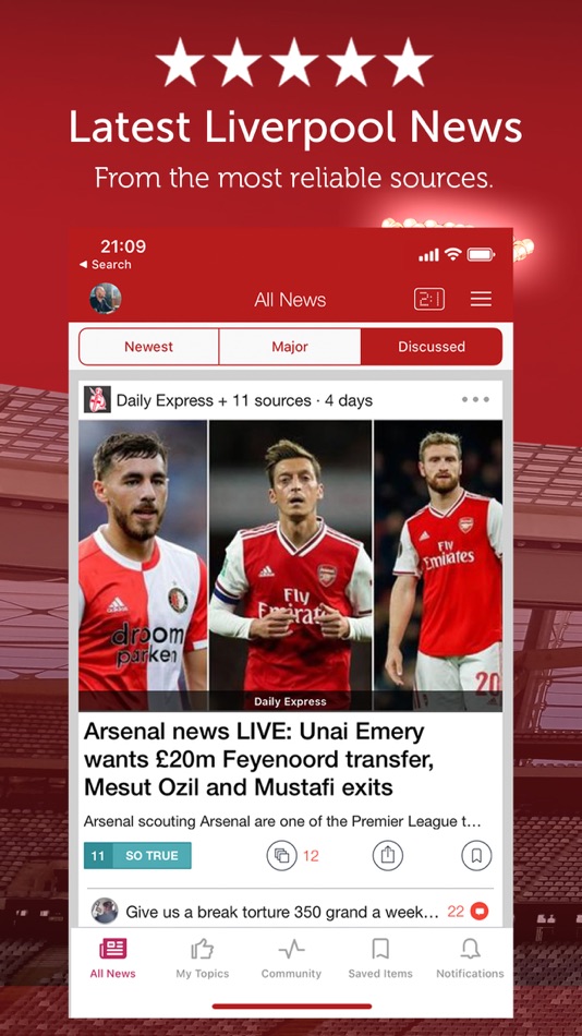 Liverpool News & Scores - 5.0.0 - (iOS)