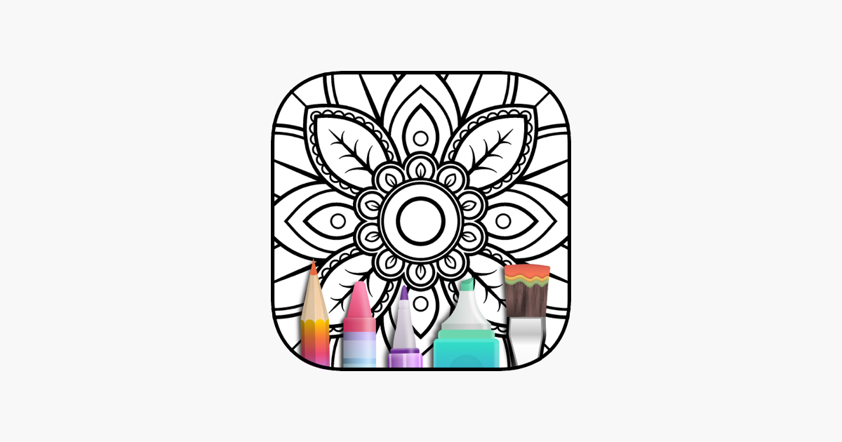 Livro de Colorir Mandala na App Store