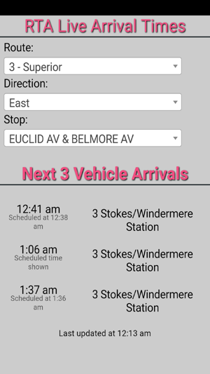 Cleveland RTA Bus Tracker(圖2)-速報App