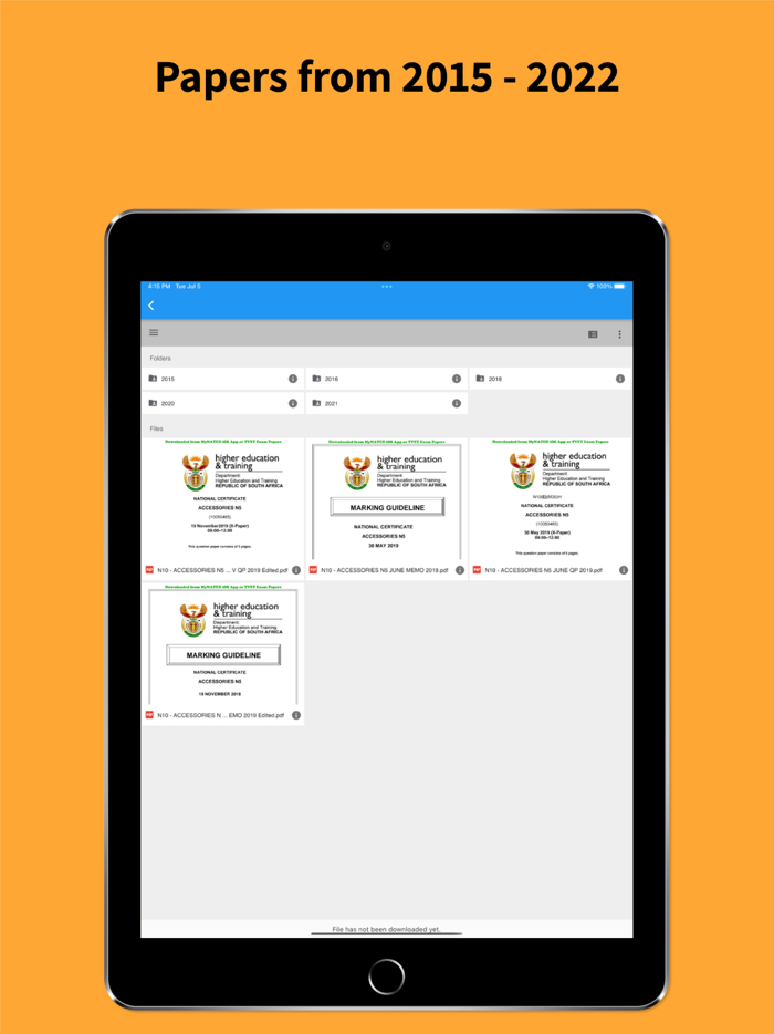 TVET Exam Papers lite - NATED