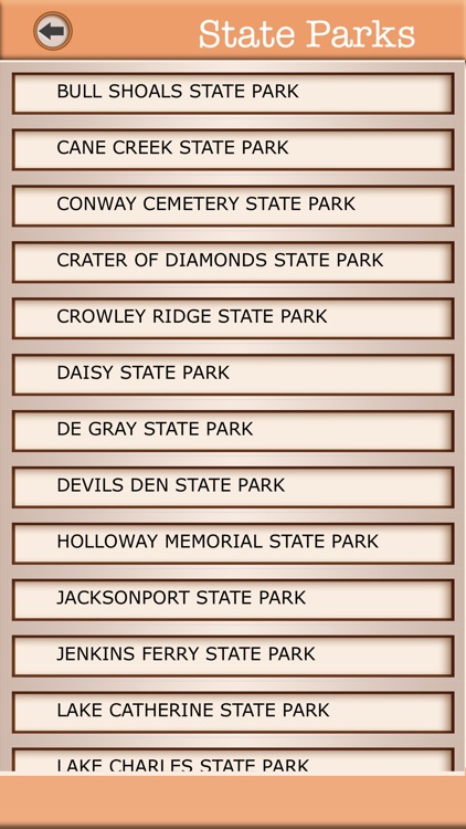 Arkansas Campgrounds & Hiking Trails Offline Guide screenshot-3