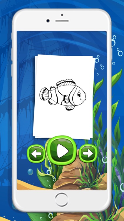 Fish Coloring  Pages for kids