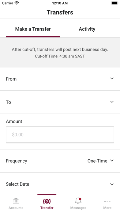 Commercial Bank and Trust Co Screenshot