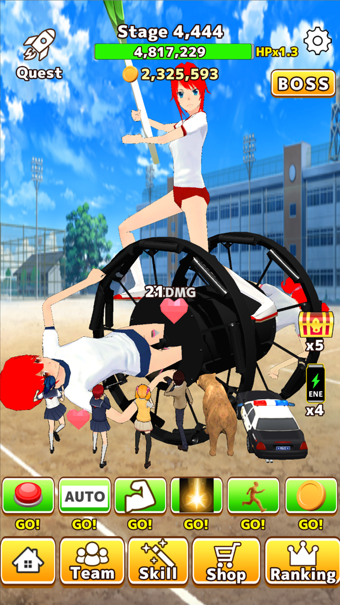 Incremental school tap battle