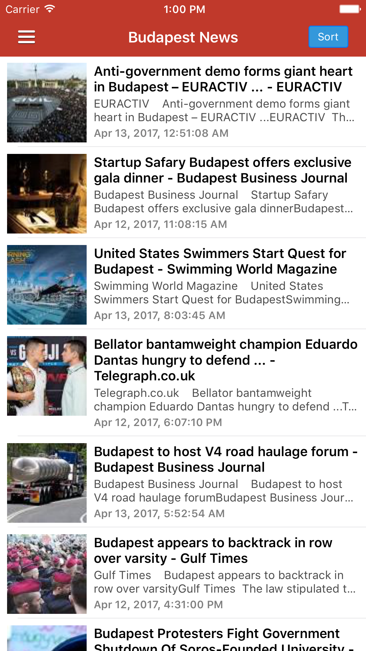 Hungary News in English & Hungarian Radio screenshot 3