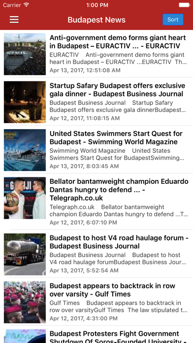 Screenshot #3 pour Hungary News in English & Hungarian Radio