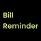 Icon Bill & subscription tracker