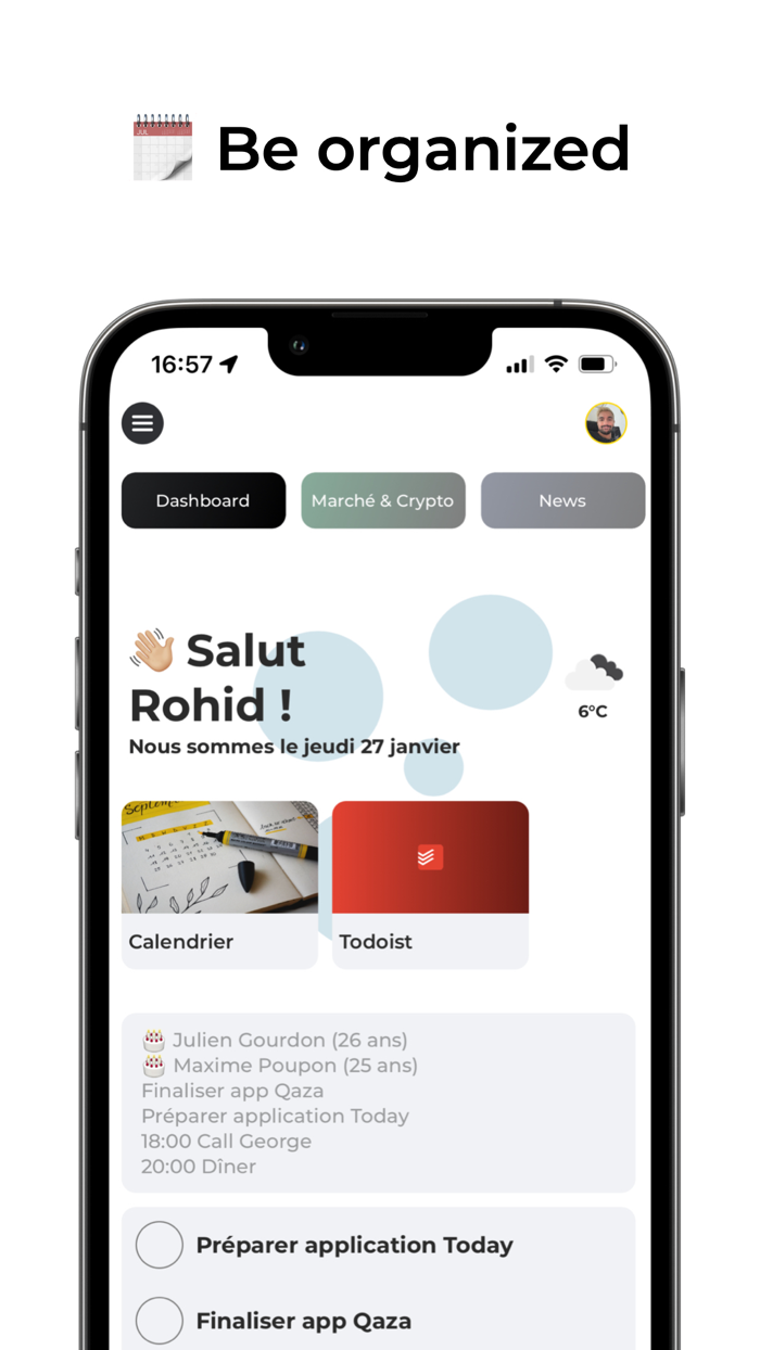 Today - Your life in one app
