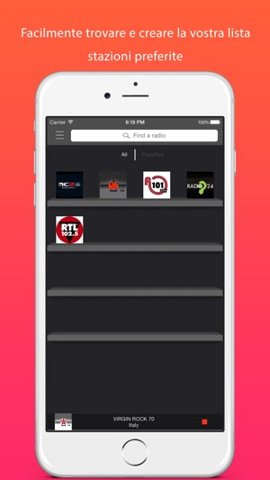 Radios Italia : il meglio della radio italiana dans l'App Store