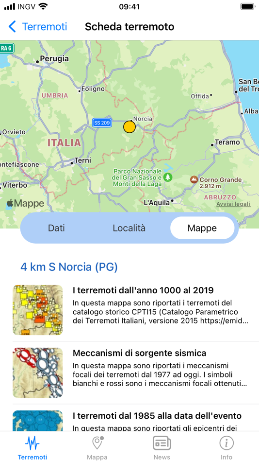 #2. INGVterremoti (iOS) By: Istituto Nazionale di Geofisica e Vulcanologia