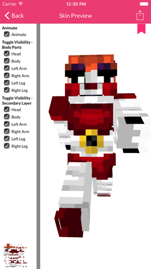 FNAF Skins For Minecraft Edition