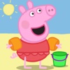 Peppa at the Beach - Kids Alphabet Tracing Game