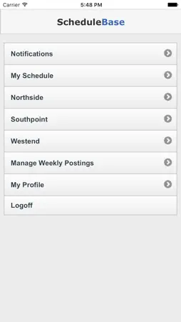 ScheduleBase screenshot 1