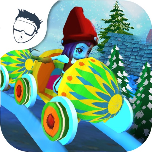 VR Christmas Roller Coaster Icon