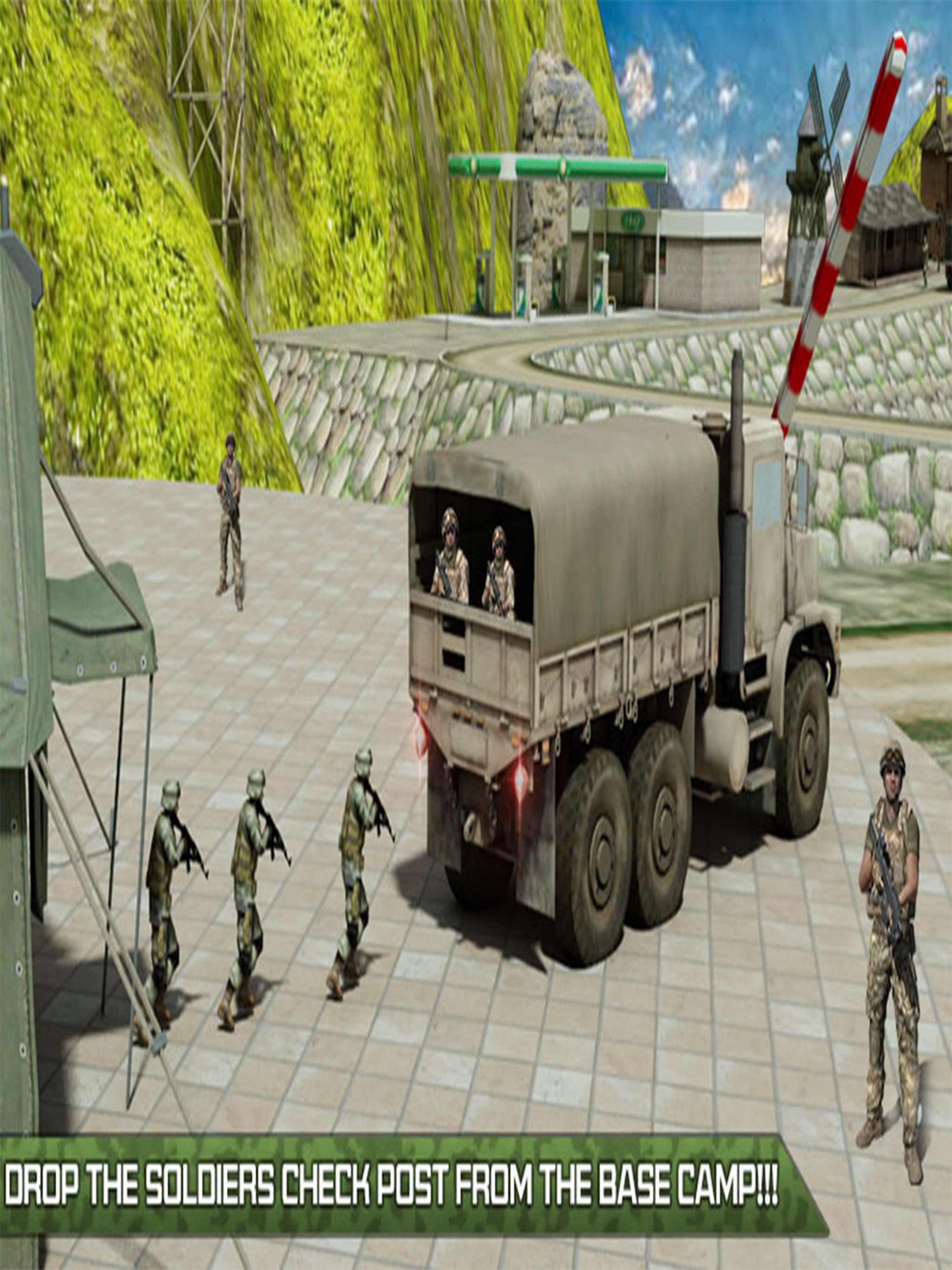 Army Truck Checkpost Drive 2017 Pro screenshot 8