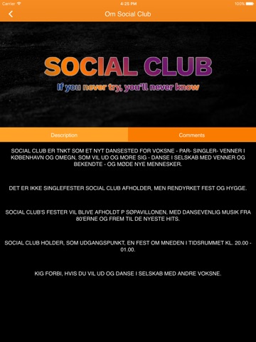 SocialClub screenshot 2