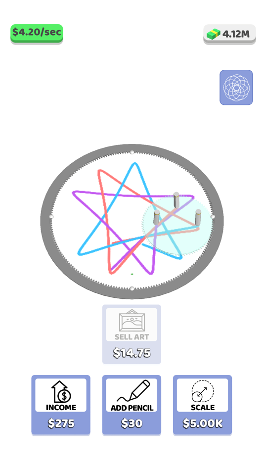 #6. Spiro Art ASMR (iOS) 由: Rollic Games