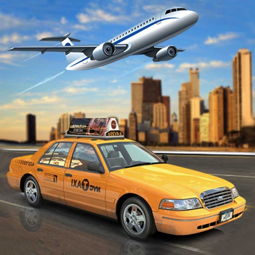 Modern Crazy Taxi Driving Simulator : City Rush 3D Icon