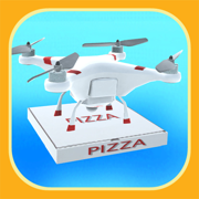 Drone Pizza Delivery 3D