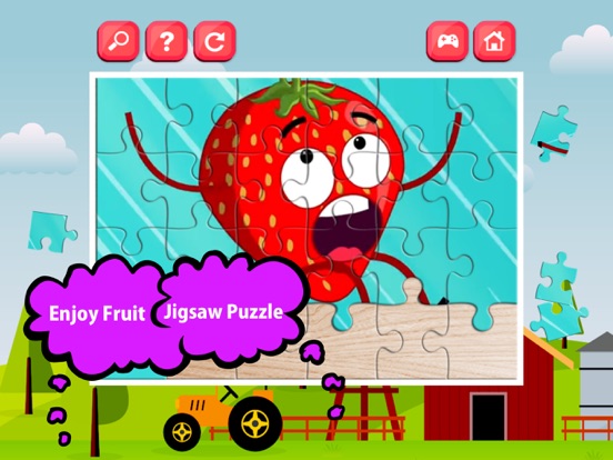 Screenshot #4 pour Fruits apprentissage de jeux de puzzle pour enfant