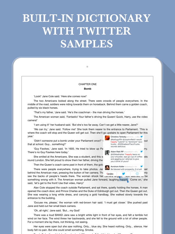 Screenshot #5 pour readore: study language by reading german books