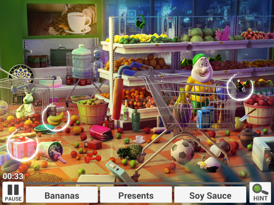 Screenshot #6 pour Objets Cachés Supermarché – Jeux de Puzzle