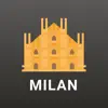 Milan Audio Guide Offline Map delete, cancel