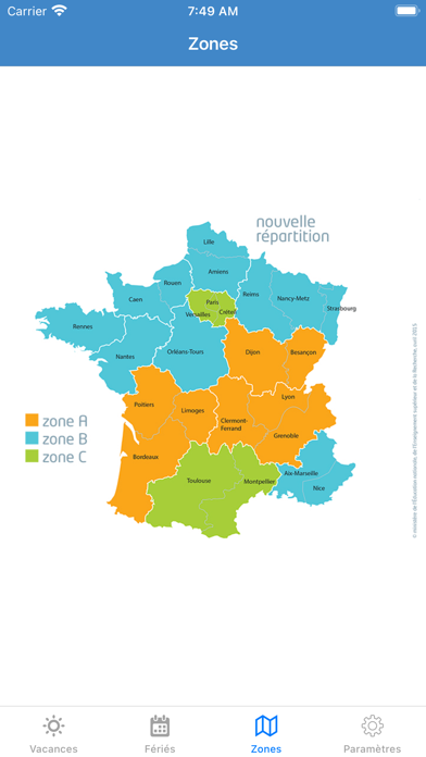 France Vacances Screenshot