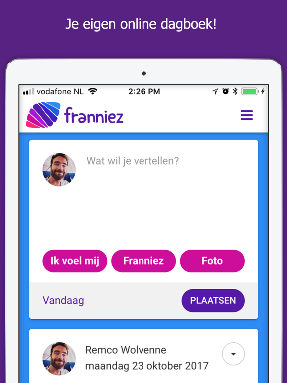 Screenshot #4 pour Franniez Dagboek