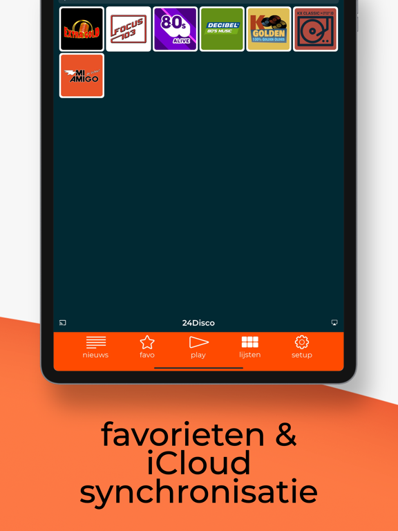radio NED+ iPad app afbeelding 6