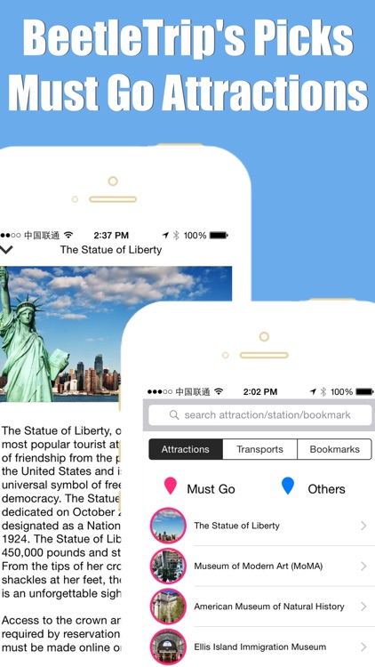 New York travel guide offline city metro train map