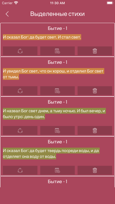 Russian Bible Offline Screenshot