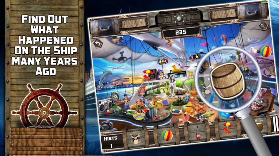 #1. Titanic Mystery Hidden Objects (iOS) By: Krunal Bhavsar