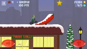 Stickman Snowboarder™ screenshot #5 for iPhone