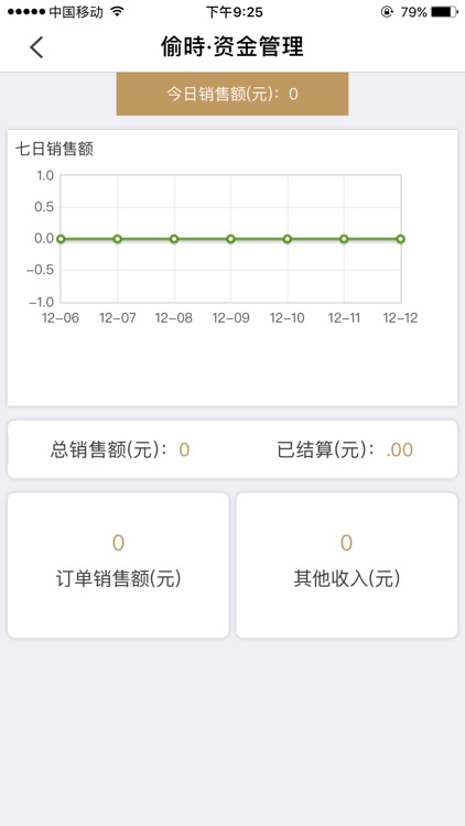 偷时商户版-咖啡店和从业人员服务平台