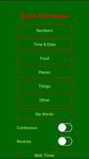 speed portuguese iphone screenshot 1