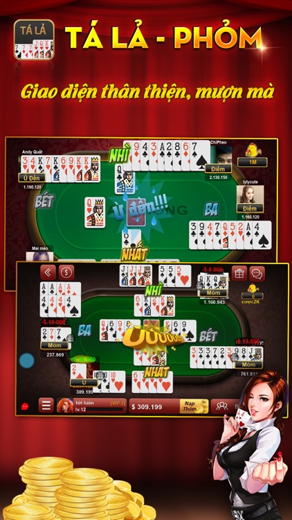 Sanh Rong - Game danh bai